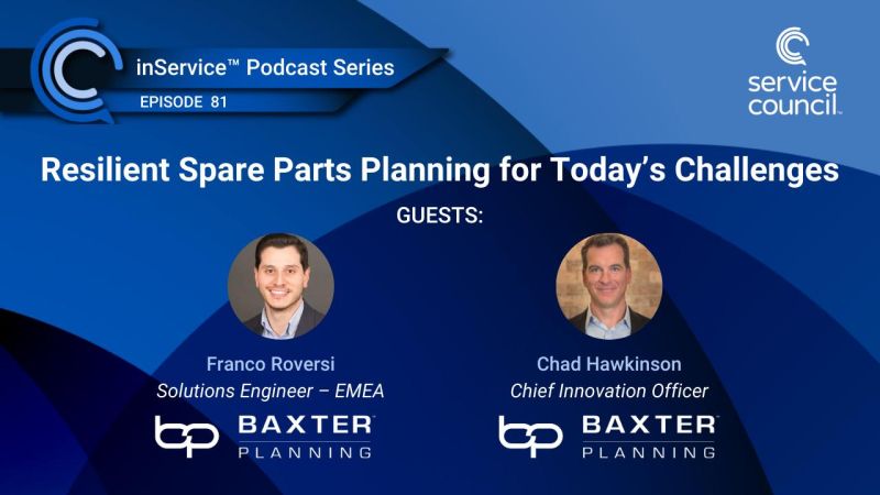 Resilient Spare Parts Planning for Today’s Challenges with Baxter Planning